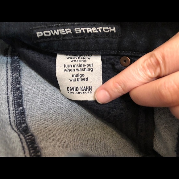 David Kahn Mickayla Skinny Jeans Dark Indigo - Picture 5 of 5